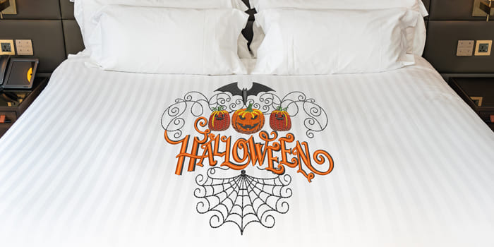 Halloween Decorative Bed Sheets - Cre8iveSkill